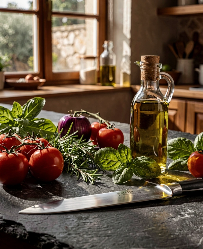 Mesa de trabajo culinaria profesional